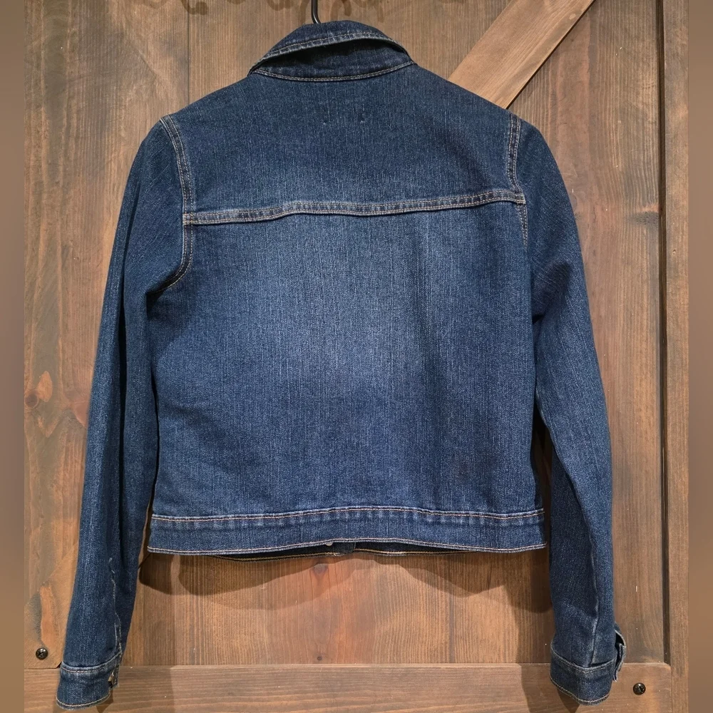 CHILDRENS PLACE Darkwash Denim Jacket Girls Size 14 / XL